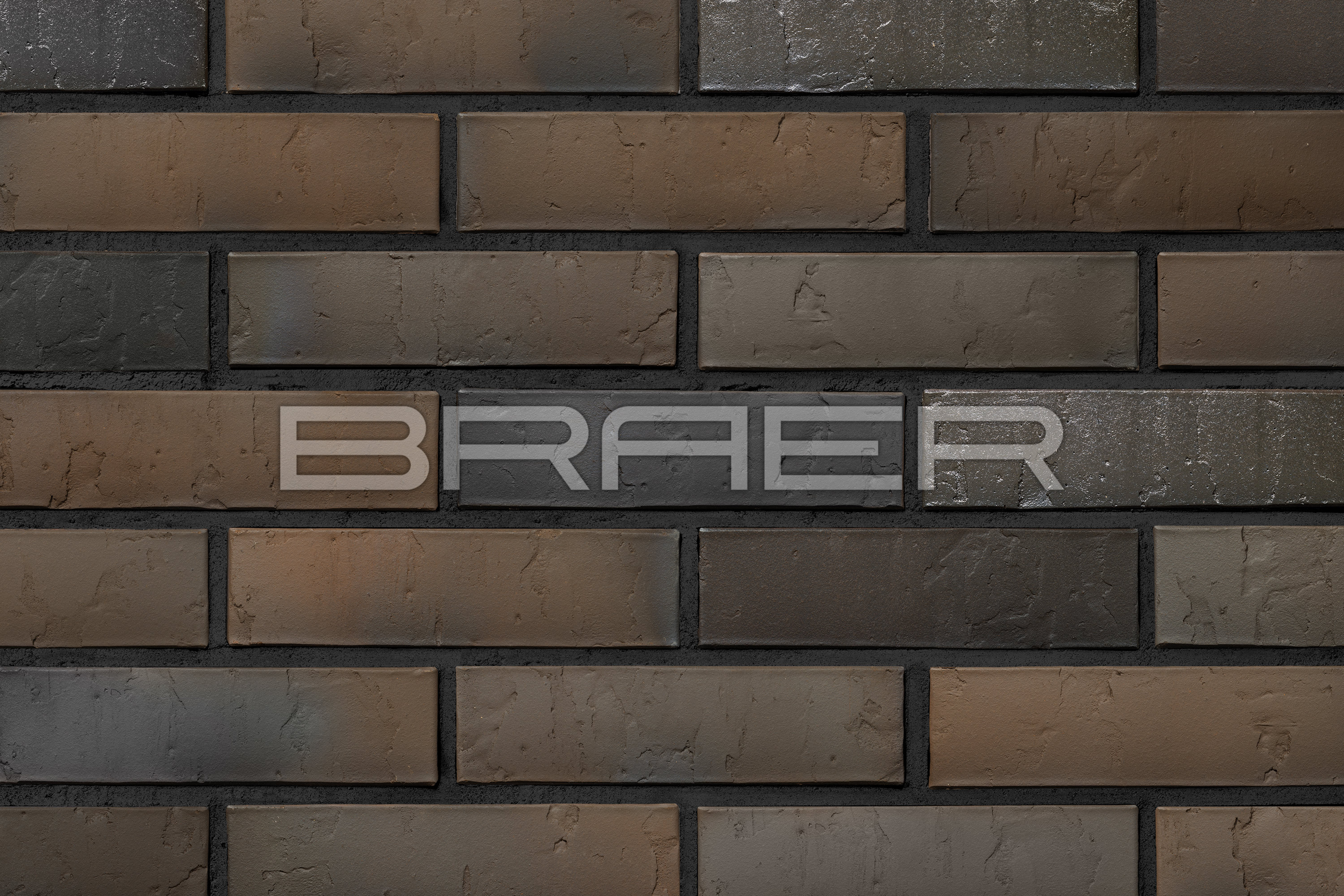 Кирпич керамический Браер кладка Limited Терра, 250x85x65 мм BRAER